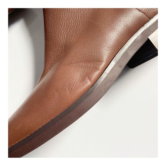 NEW Cole Haan River Waterproof Pebbled Leather Booties size 11 - Picture 5 of 11